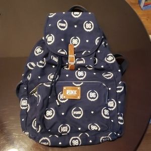 VS PINK canvas backpack